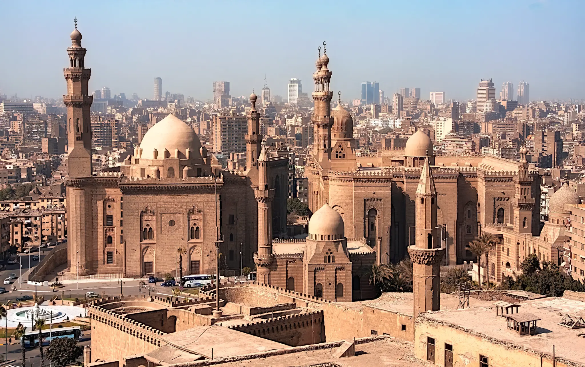 Historic Cairo, one of the journey's destination cities